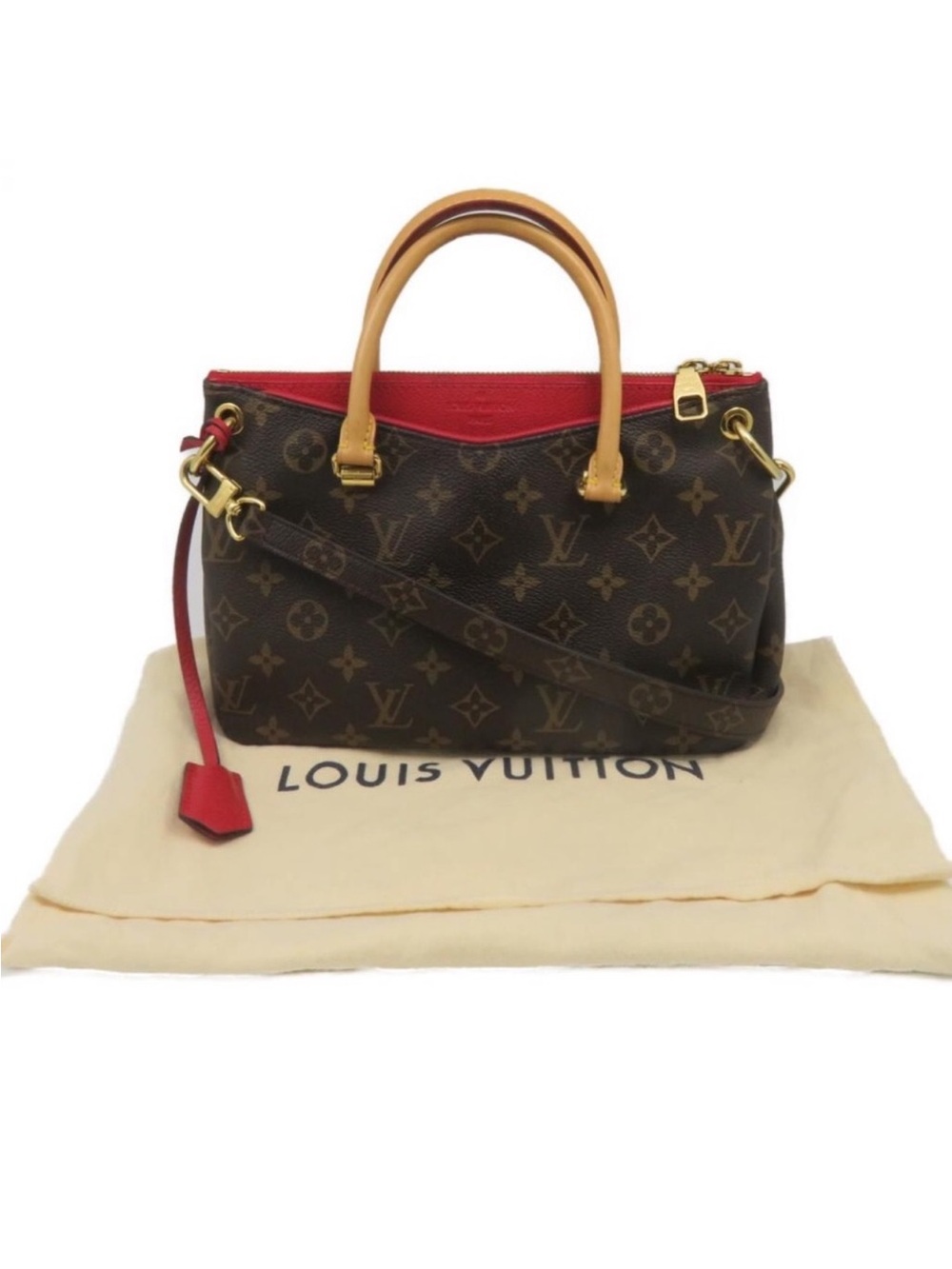 Beautiful louis Vuitton Monogram Canvas Pallas bb - Picture 4 of 11